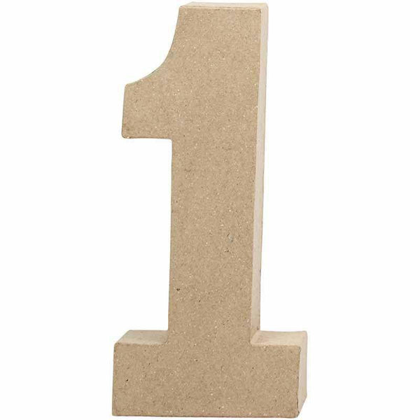 Papershapers Number 1 - 20.5cm - pack of 6 PM - Lilly Grace Crafts
