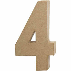 Papershapers Number 4 - 20.5cm - pack of 6 PM - Lilly Grace Crafts