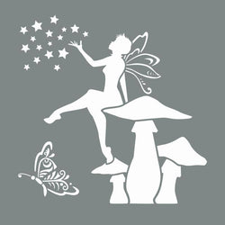 DecoArt Fairies Stencil Pack of 2 - Lilly Grace Crafts