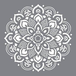 DecoArt Mandala Stencil - Lilly Grace Crafts