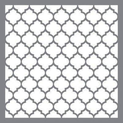 DecoArt Classic Quatrefoil Stencil - Lilly Grace Crafts