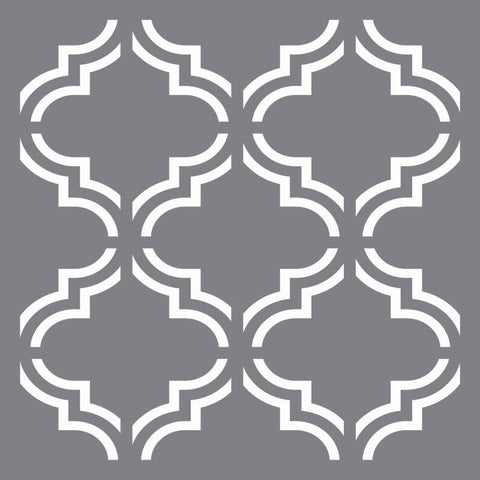 DecoArt Moroccan Tile Stencil - Lilly Grace Crafts