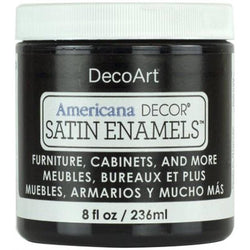 DecoArt Classic Black Satin Enamels - Lilly Grace Crafts