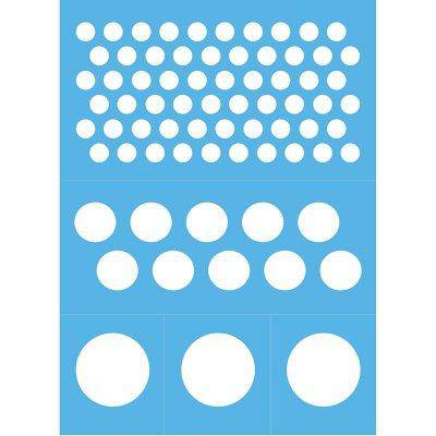 DecoArt Dots Stencil - Lilly Grace Crafts