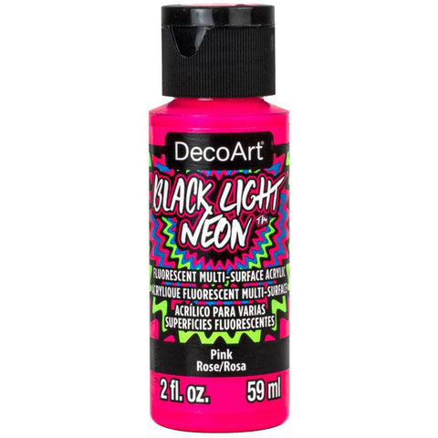 DecoArt Pink Black Light Neon - Lilly Grace Crafts