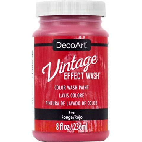 DecoArt Red Vintage Effect Wash - Lilly Grace Crafts