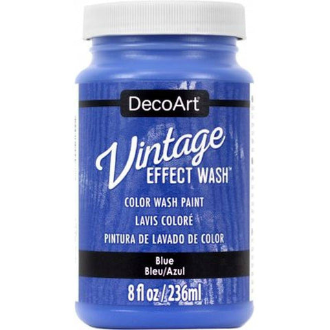 DecoArt Blue Vintage Effect Wash - Lilly Grace Crafts