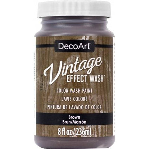 DecoArt Brown  Vintage Effect Wash - Lilly Grace Crafts