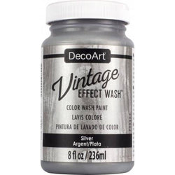DecoArt Silver Vintage Effect Wash - Lilly Grace Crafts