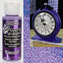 DecoArt Glamour Dust Purple Passion Ultra Fine Glitter Paint 2oz. - Lilly Grace Crafts