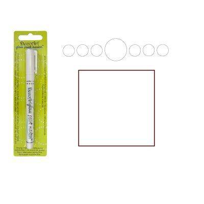 DecoArt White Glass Marker 1mm - Lilly Grace Crafts