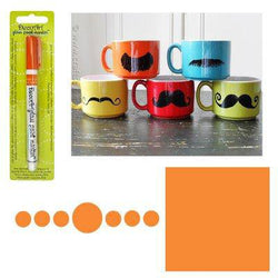 DecoArt Orange Glass Marker 1mm - Lilly Grace Crafts