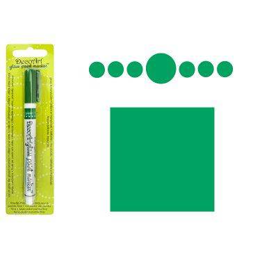 DecoArt Green Glass Marker 1mm - Lilly Grace Crafts