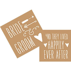 DecoArt Bride and Groom - Lilly Grace Crafts
