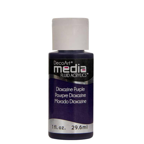 DecoArt Dioxazine Purple (Media Paint) - Lilly Grace Crafts