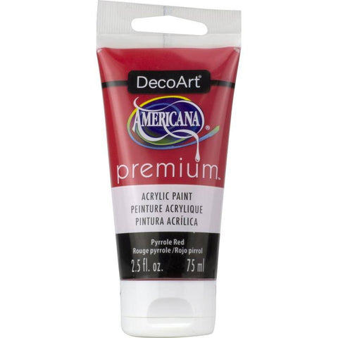 DecoArt Pyrrole Red Premium Acrylic - Lilly Grace Crafts