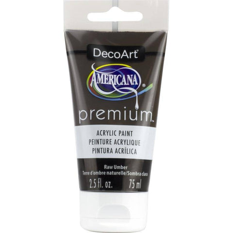 DecoArt Raw Umber Premium Acrylic - Lilly Grace Crafts