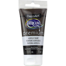 DecoArt Burnt Umber Premium Acrylic - Lilly Grace Crafts