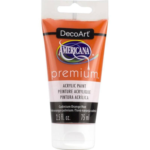 DecoArt Cadmium Orange Hue Premium Acrylic - Lilly Grace Crafts