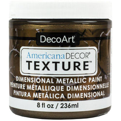 DecoArt Deep Bronze Texture Metallic - Lilly Grace Crafts