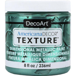DecoArt Teal Green Texture Metallic - Lilly Grace Crafts