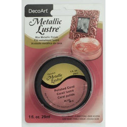 DecoArt Polished Coral Lustre - Lilly Grace Crafts