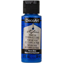 DecoArt Neon Blue Stylin - Lilly Grace Crafts