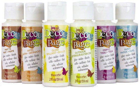 DecoArt Decoupage Variety - 6 carton pack - Lilly Grace Crafts
