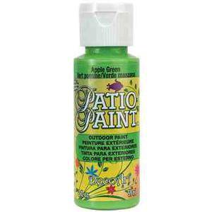 DecoArt Apple Green Patio Paint 2oz - Lilly Grace Crafts