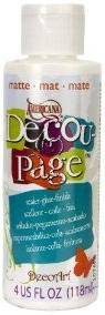 DecoArt Decoupage Sealer/Glue/Matte 4oz - Lilly Grace Crafts