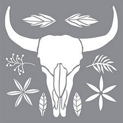 DecoArt Cow Skull - Lilly Grace Crafts
