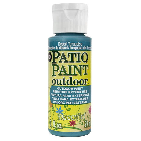 DecoArt Desert Turquoise Patio Paint - Lilly Grace Crafts