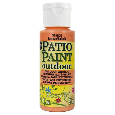 DecoArt Salmon Patio Paint - Lilly Grace Crafts