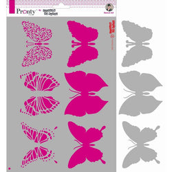 Yart Factory Butterflies by Jolanda A4 - Lilly Grace Crafts