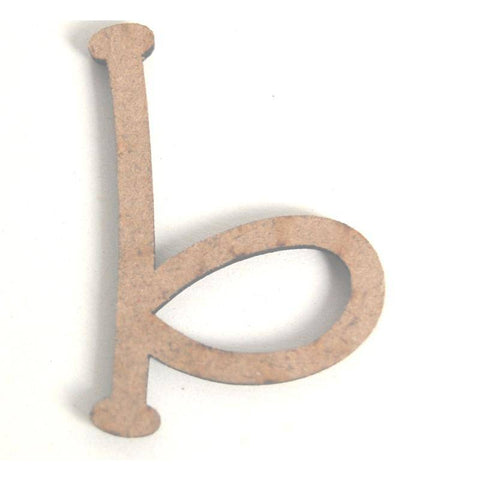 Yart Factory MDF Letter B - 28mm pk 10 - Lilly Grace Crafts