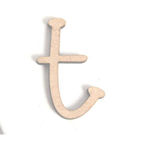 Yart Factory MDF Letter T - 28mm pk 10 - Lilly Grace Crafts