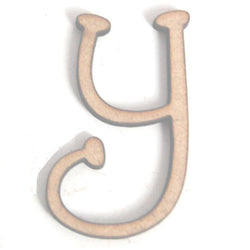 Yart Factory MDF Letter Y - 28mm pk 10 - Lilly Grace Crafts