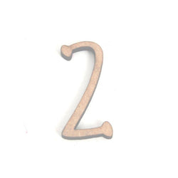 Yart Factory MDF Number 2 - 28mm pk 10 - Lilly Grace Crafts