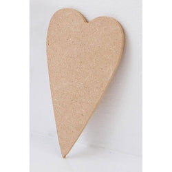 Yart Factory Heart - 3mm MDF 50x90mm - pack of 6 - Lilly Grace Crafts