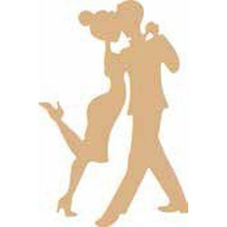 Yart Factory MDF Dancing Pair 1 - Lilly Grace Crafts