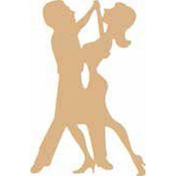 Yart Factory MDF Dancing Pair 2 - Lilly Grace Crafts