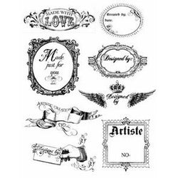 Creativity Inc. Made With Love Clear Stamps - Lilly Grace Crafts