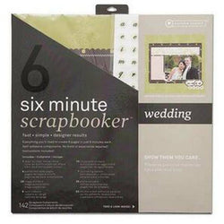 Creativity Inc. Min Scrapbook Kit 6 Minute 12 x 12-Wedding - Lilly Grace Crafts