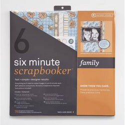 Creativity Inc. Min Scrapbook Kit 6 Minute 12 x 12-Family - Lilly Grace Crafts