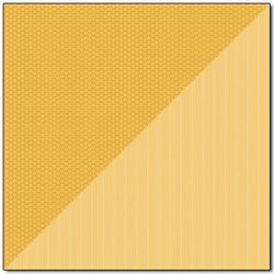 Tangerine Daisy-Stripe Petite Prints Cardstock 10 Sheets - Lilly Grace Crafts