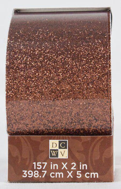 Diecuts Inc. Solid Choco. Brown Glitter - Lilly Grace Crafts