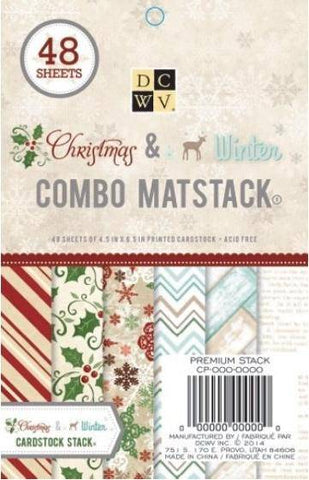 Diecuts Inc. Matstack Combo Winter and Christmas - Lilly Grace Crafts