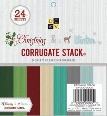 Diecuts Inc. Corrugate Matt Stack 6 x 6.5 inch - Lilly Grace Crafts