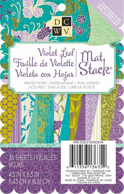 Diecuts Inc. Mat Stack Violet - Lilly Grace Crafts