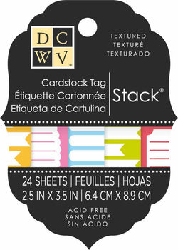 Diecuts Inc. 2X3 Double Sided Cardstock Tag - Lilly Grace Crafts